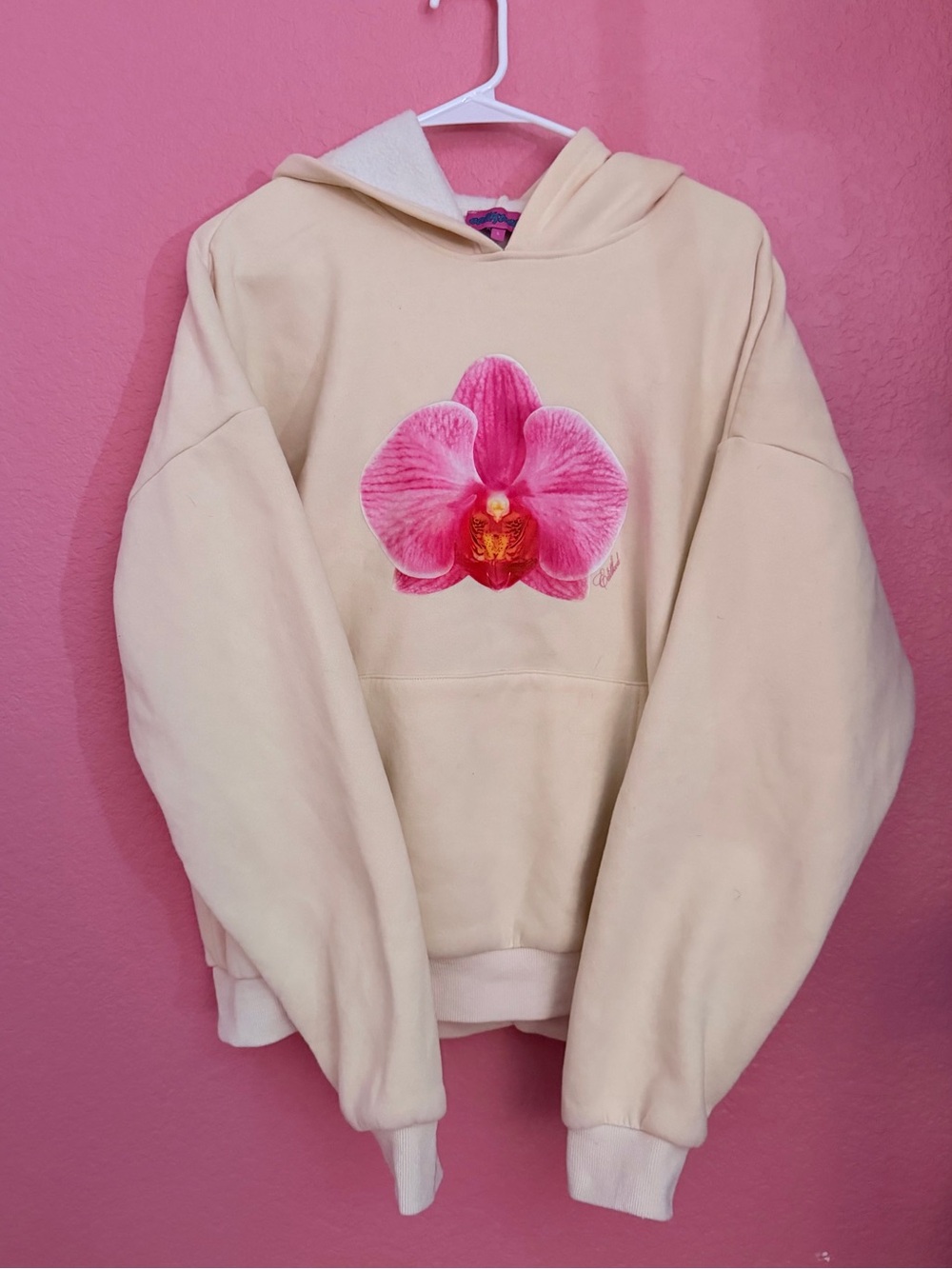 Edikted Orchid Babe Hoodie Size Large